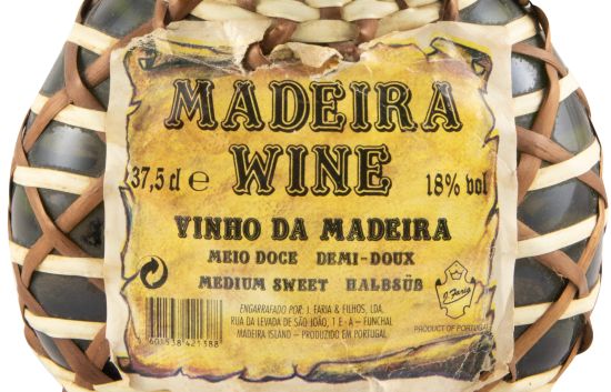 Madeira J. Faria & Filhos Medium Rich (flask) 37.5cl