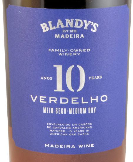 Madeira Blandy's Verdelho 10 years