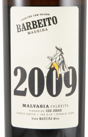 2009 Madeira Barbeito Vinhas de São Jorge Single Cask N.º 192 D+E Malvasia 50cl