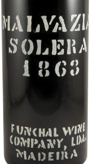 1863 Madeira Funchal Wine Company Malvazia Solera