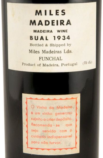 1934 Madeira Miles Bual