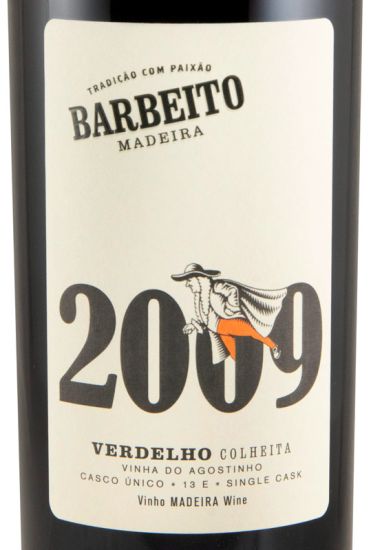 2009 Madeira Barbeito Vinha do Agostinho Verdelho 50cl