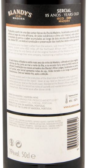 Madeira Blandy's Sercial 15 years 50cl