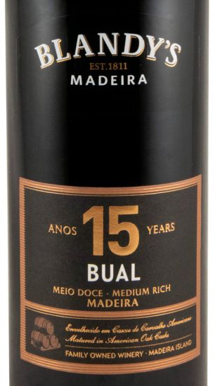 Madeira Blandy's Bual 15 years 50cl