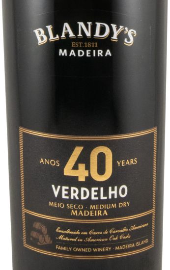 Madeira Blandy's Verdelho 40 anos