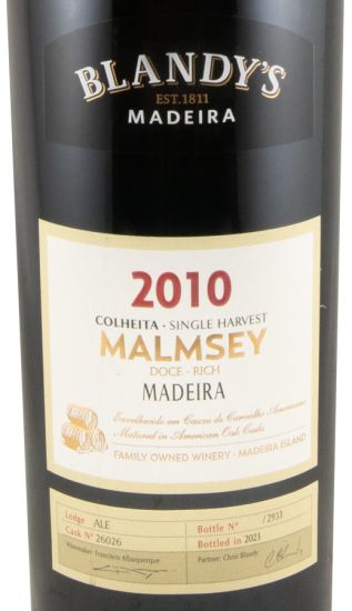 2010 Madeira Blandy's Malmsey