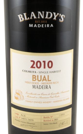 2010 Madeira Blandy's Bual