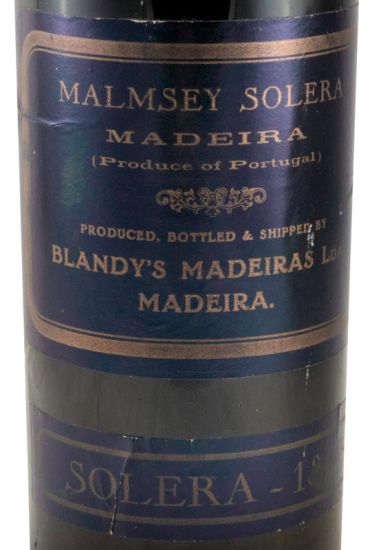 1808 Madeira Blandy's Malmsey Solera