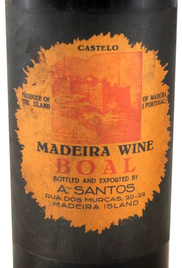 Madeira Castelo A. Santos Boal (gargalo empalhado)