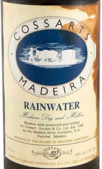 Madeira Cossart Gordon Rainwater