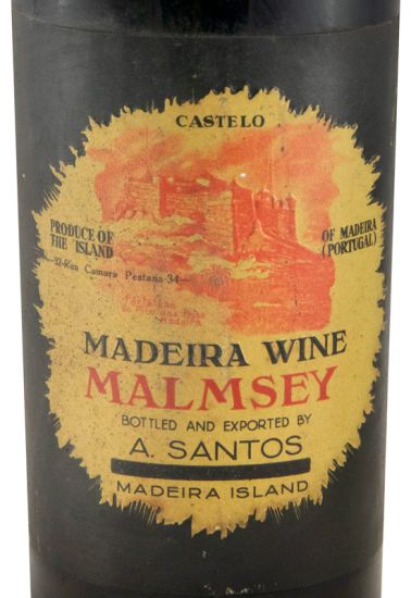 Madeira Castelo A. Santos Malmsey (straw-wrapped neck)