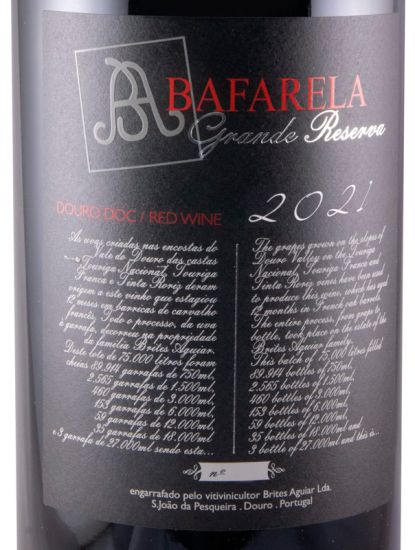 2021 Bafarela Grande Reserva tinto 6L