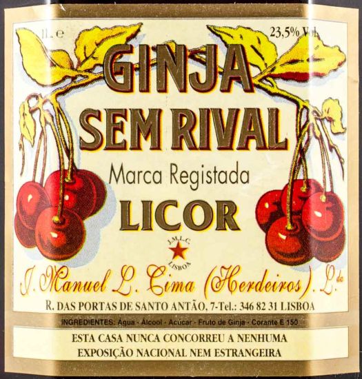 Ginja Liqueur Sem Rival Decanter w/Glasses 1L