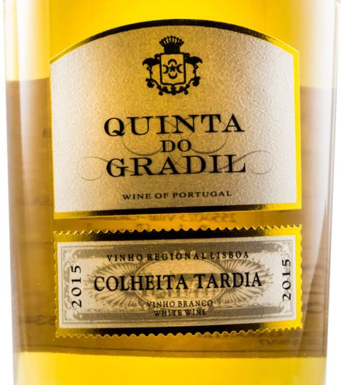Conjunto 2015 Quinta do Gradil Late Harvest white 2x37.5cl