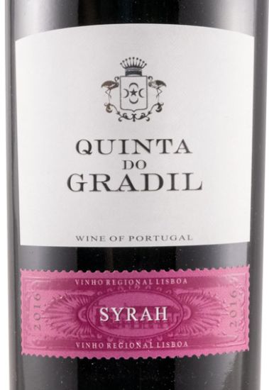 2016 Quinta do Gradil Syrah red