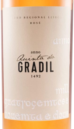 2019 Quinta do Gradil 1492 Syrah & Touriga Nacional rosé