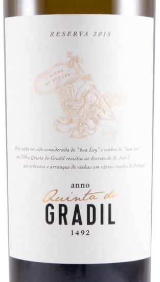 2018 Quinta do Gradil Reserva white