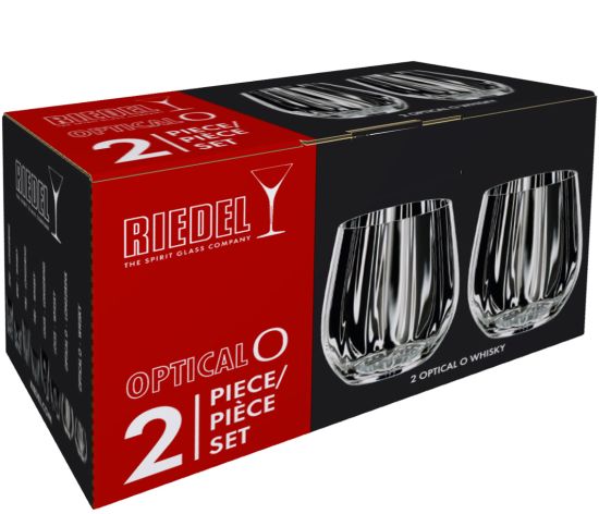 Conjunto Copos Riedel Tumbler Collection Optical O Whisky (2x33,7cl)