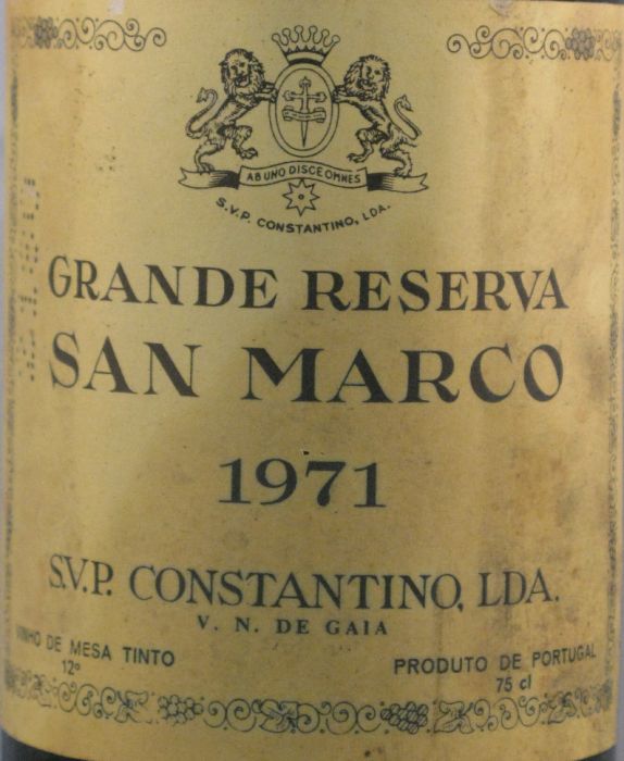 1971 San Marco Reserva tinto