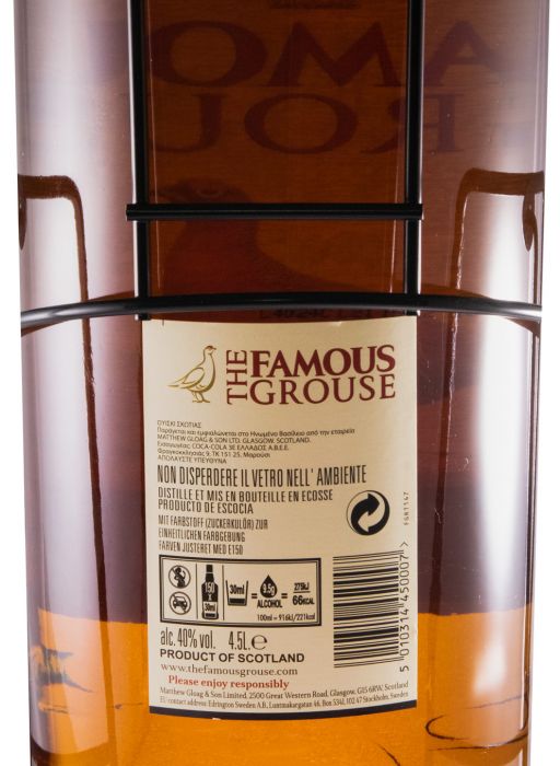 Famous Grouse w/Holder 4,5L