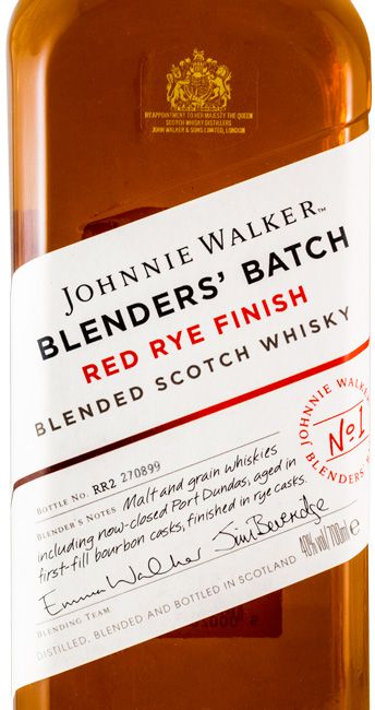 Johnnie Walker Red Rye Finish Blender's Batch