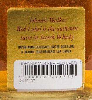 Johnnie Walker Red Label 75cl
