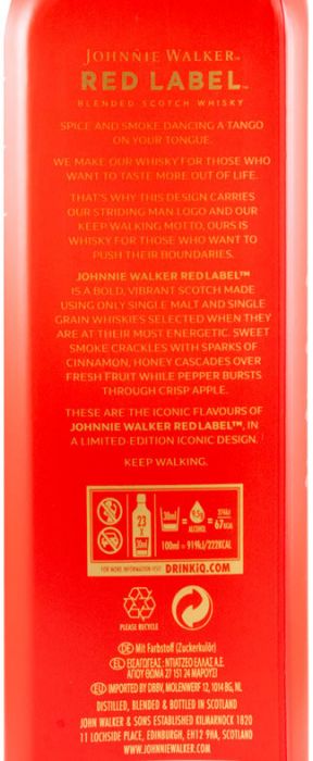 Johnnie Walker Red Label 200 Anos Edição Limitada