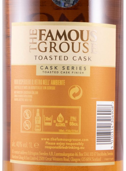 Famous Grouse Toasted Cask 1L