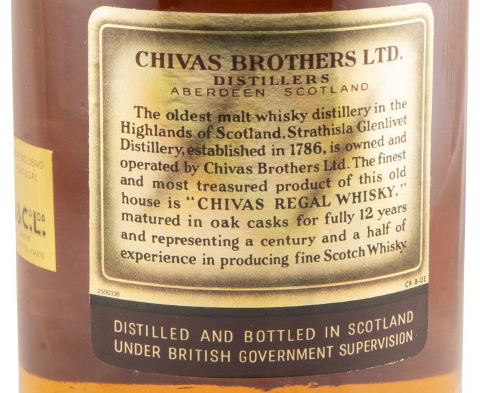 Chivas Regal 12 anos 75cl