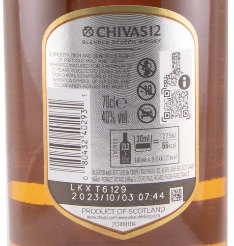 Chivas Regal 12 anos