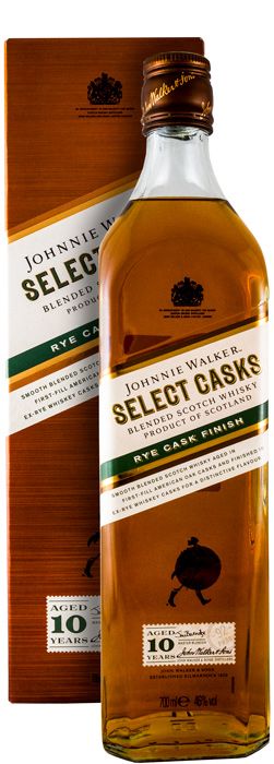 Johnnie Walker 10 anos Select Casks Rye Cask Finish