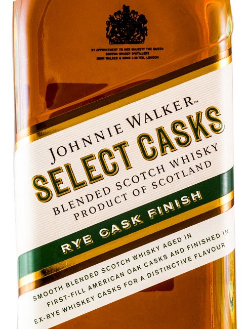 ジョニーウォーカーセレクトカスク & 玉兎 Johnnie Walker 10 anos Select Casks Rye Cask Finish