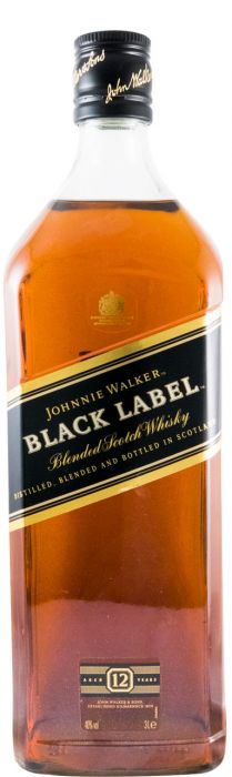 Johnnie Walker Black Label 12 anos 3L