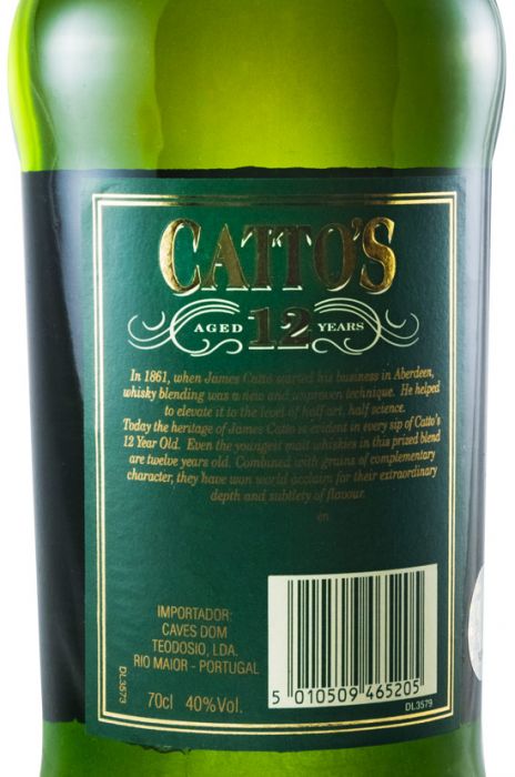 Catto's Deluxe 12 years