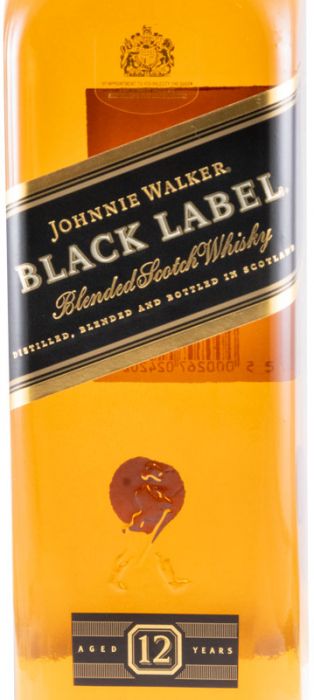 Johnnie Walker Black Label 12 years w/Ice Ball Mold