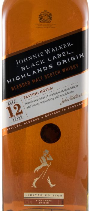 Johnnie Walker Black Label Highland Origin 12 years 1L