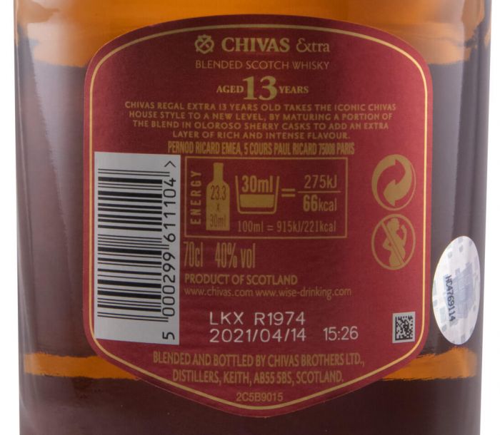 Chivas Regal Extra Sherry Cask 13 years