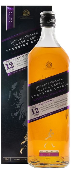 Johnnie Walker Black Speyside Origin Edição Limitada 12 anos 1L