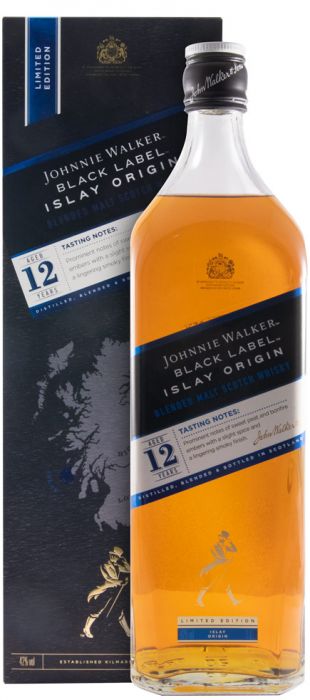 Johnnie Walker Black Islay Origin Edição Limitada 12 anos 1L