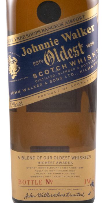 Johnnie Walker Blue Label Oldest 75cl