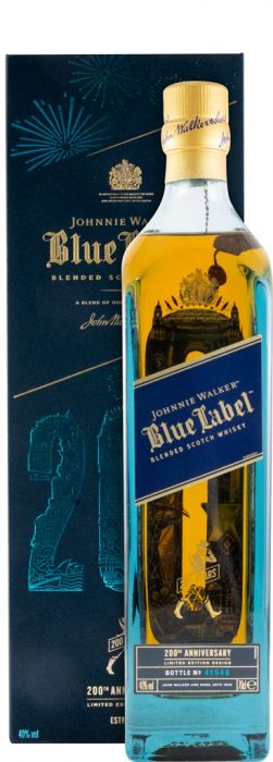 Johnnie Walker Blue Label 200 Anos Edição Limitada