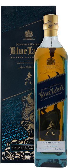 Johnnie Walker Blue Label Year of the Ox Edição 2021