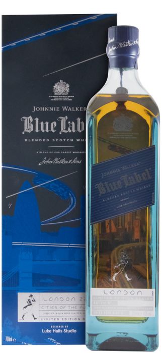 Johnnie Walker Blue Label London 2220 Cities of the Future Edição Limitada