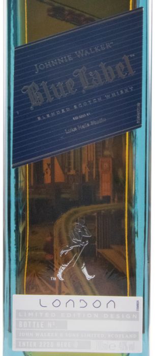 Johnnie Walker Blue Label London 2220 Cities of the Future Edição Limitada