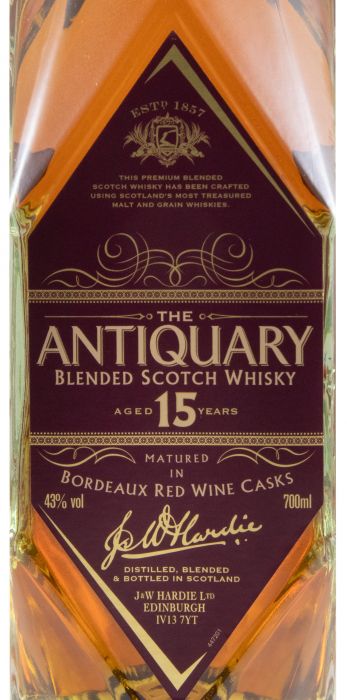 Antiquary Bordeaux Red Wine Cask 15 years