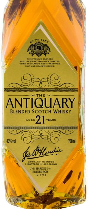 Antiquary 21 years old