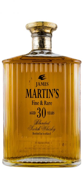 James Martin's 30 anos s/Caixa (garrafa antiga)