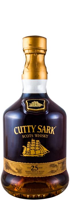 Cutty Sark 25 anos (caixa de madeira)