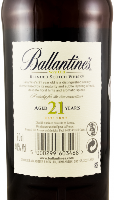 Ballantine's 21 years