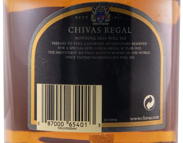 Chivas Regal Rare Old 18 anos (rótulo preto)